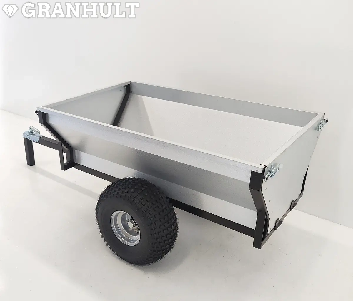 Offroad Anhänger mit Kippfunktion Pro 825kg - Anhänger und Holzanhänger für ATV - 6438168011141 - 2