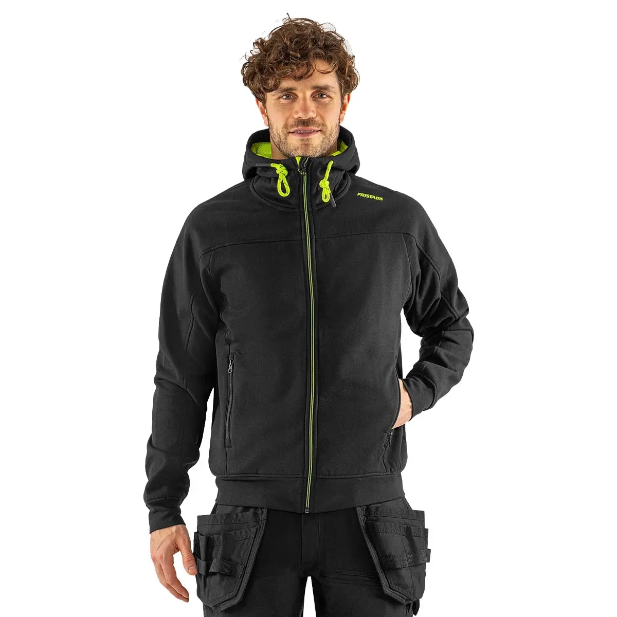 Collegejacke mit Kapuze 7550 GSM S - Arbeitsjacken und Arbeitshosen - 7322304286090 - 1