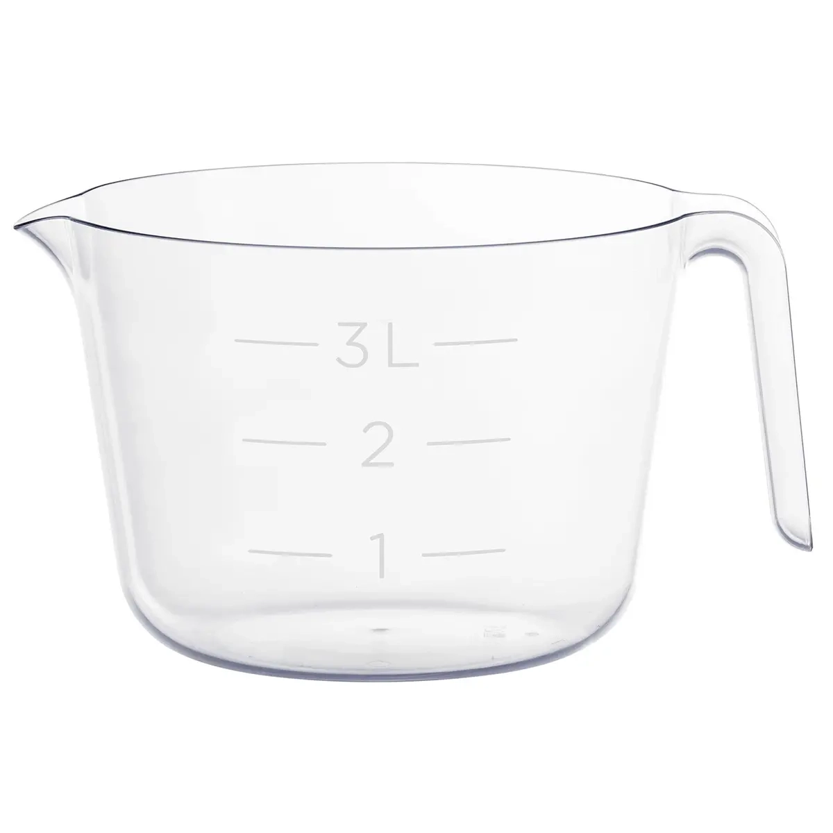 Messbecher transparent 3L - Messbecher und Messlöffel - 7332462092341 - 0