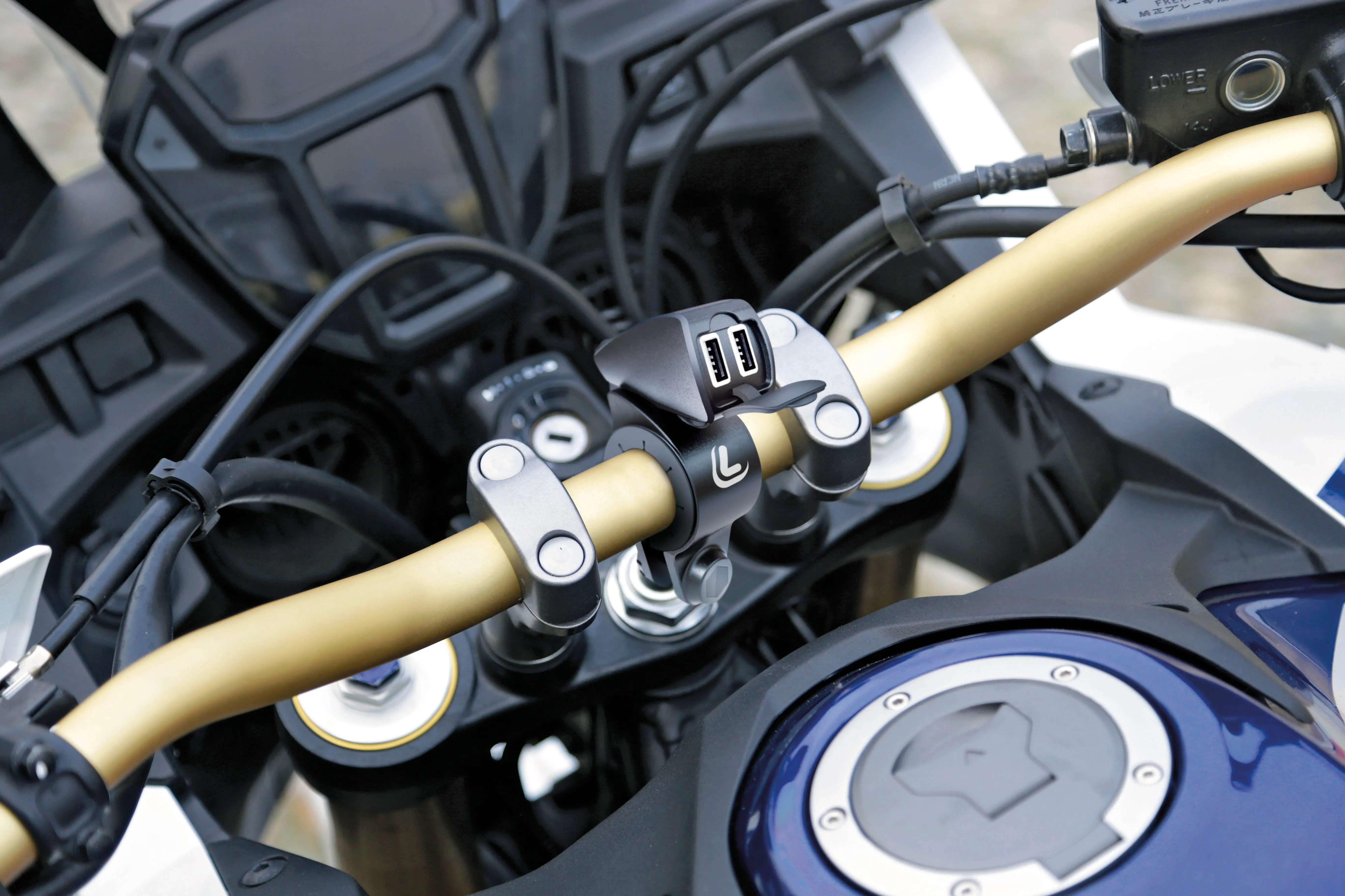 USB-Ladegerät für Motorrad Optiline USB - Zubehör für Kamera und Mobiltelefon - 8000692388280 - 1
