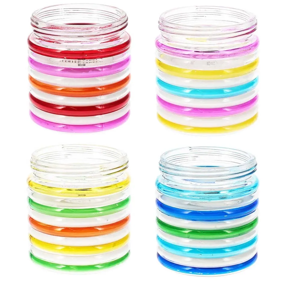 Kerze Spirale im Glasbehälter 12 cm Zitrone - Stumpenkerzen - 8721037423359 - 0