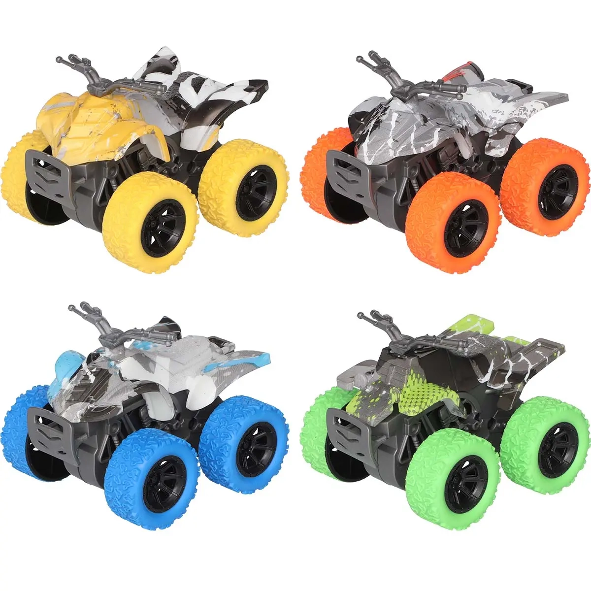 Quad mit Reibungsfunktion, sortiert - Spielzeugautos und Spielzeugfahrzeuge - 6410416439792 - 0