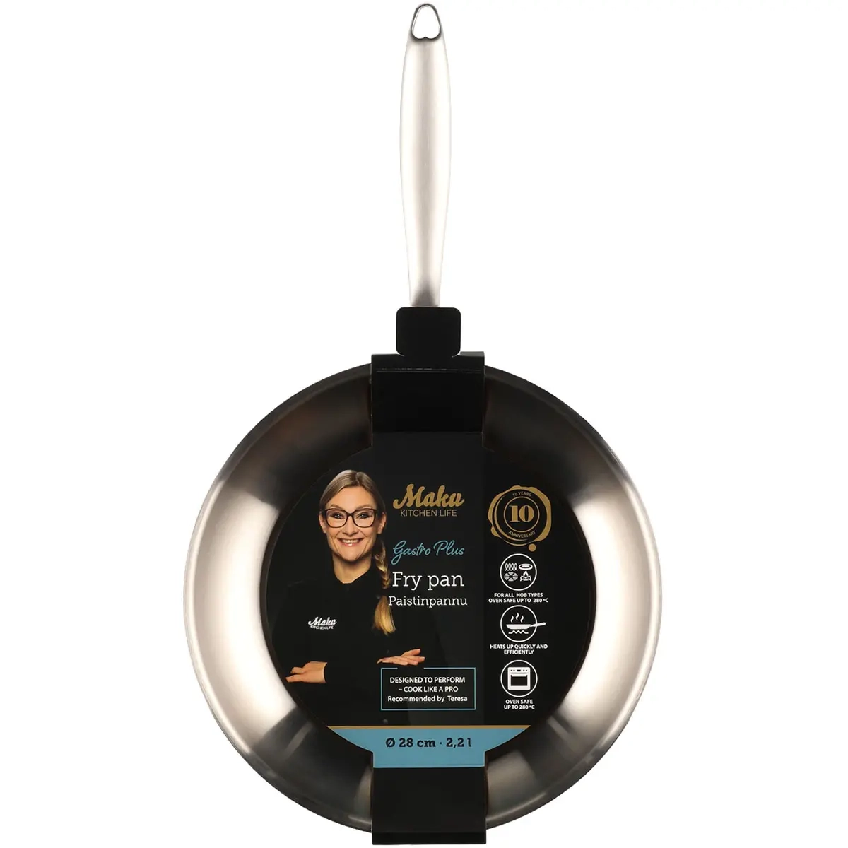 Bratpfanne Gastro Plus 28 cm - Kochtöpfe und Bratpfannen - 6410416503820 - 3