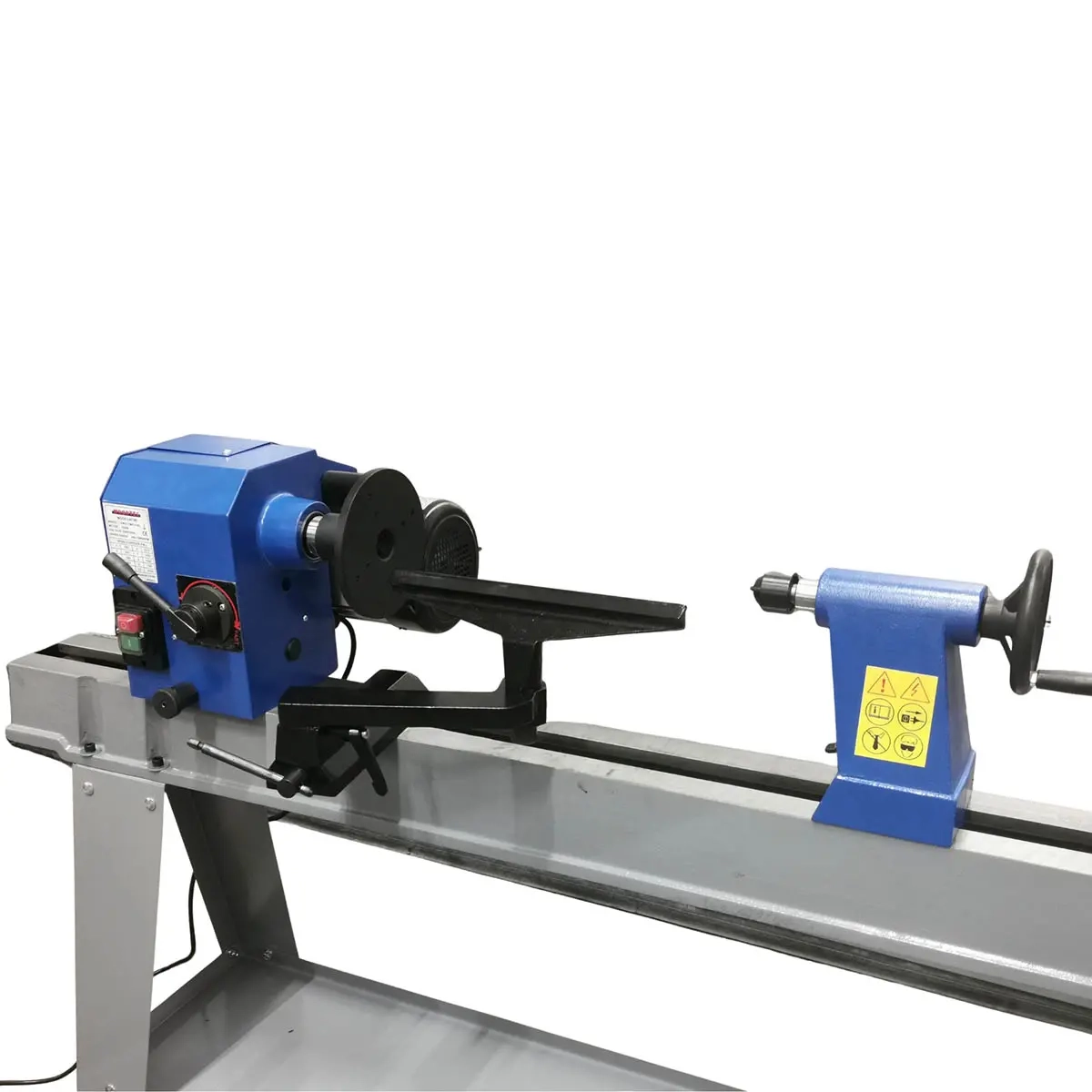 Drehmaschine Woodtec 1090 mm 750 W Graugussgehäuse - Hobel, Fräsmaschinen und Drehmaschinen - 6418914521742 - 3