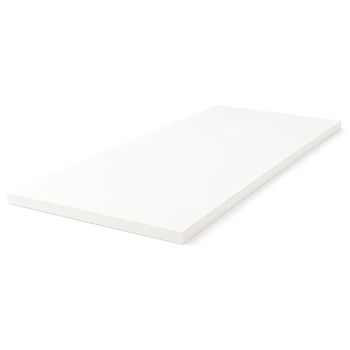 Regalboden 1200 x 570 x 15 mm Weiß - Regalböden, Sperrholz und Leimholzplatten - 6438168117102 - 0