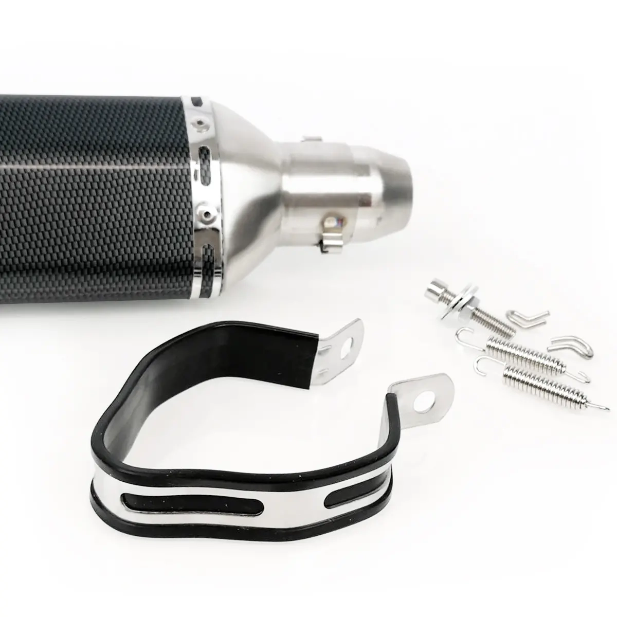 Auspuffdämpfer 360mm Akrapovic-Look - Auspuffanlagen für Motocross - 6438471009149 - 1