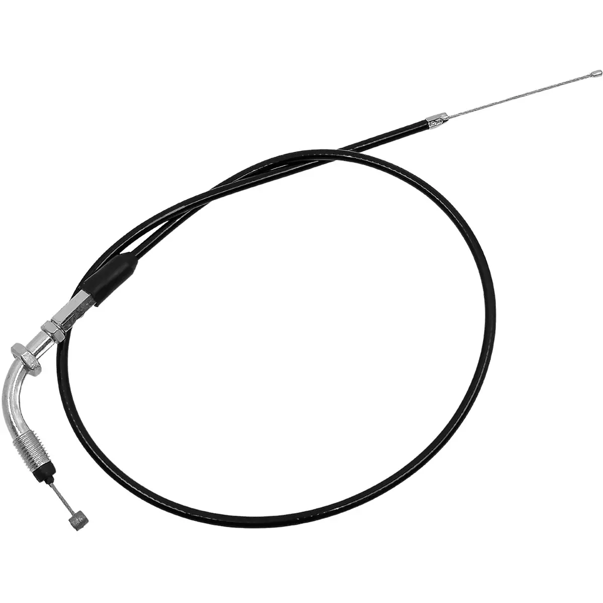 Universal-Gaszug 85 cm mit 90°-Winkel - Motocross- und Moped-Gaszüge - 6438471026276 - 0