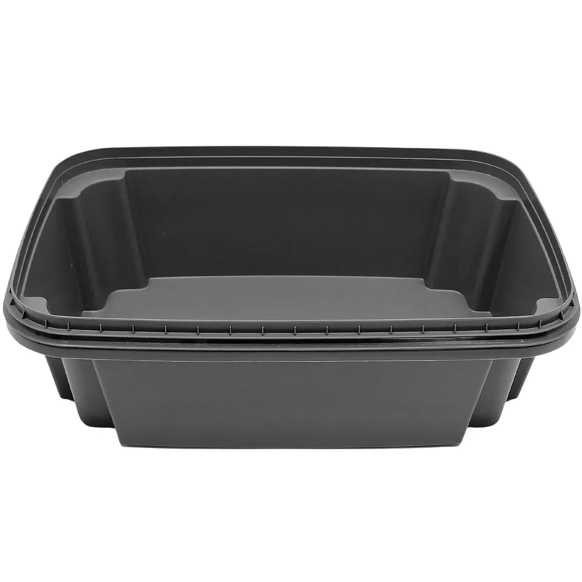 Eimer rechteckig grau 3L 100 Stk. Glänzend - Eimer - 6438471027211 - 1