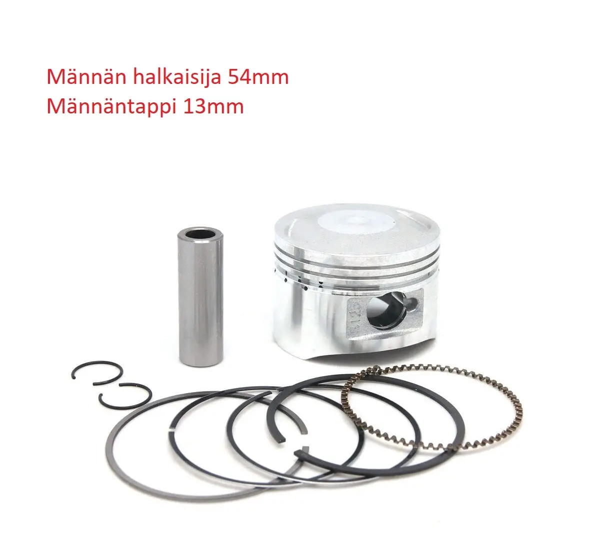 Kolbensatz 125cc 54mm Honda-Typ, 13mm - Motorteile für Motocross - 6438471289497 - 1