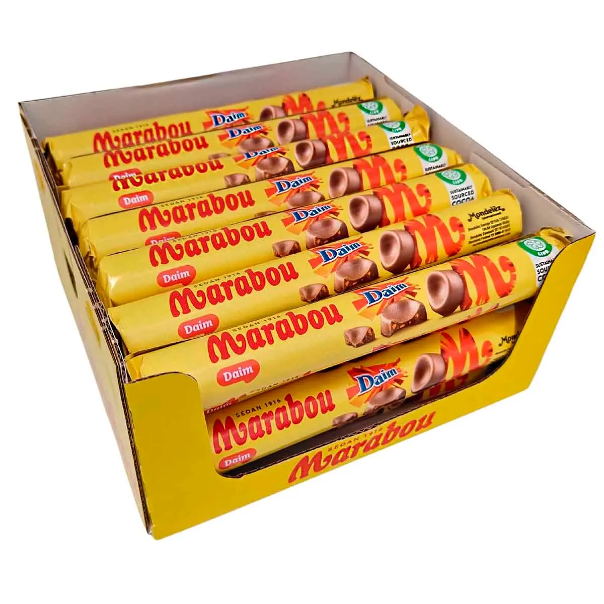 Marabou Daim Schokodrops 28x67g - Schokoladentafeln und Pralinen - 6438471307542 - 0