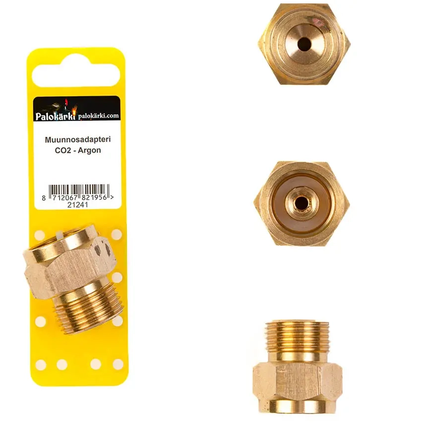 Gasdruckmessgerät Adapter CO2 - Argon - Gaskartuschenbrenner, Gaskartuschenregler, Ga - 8712067821956 - 0
