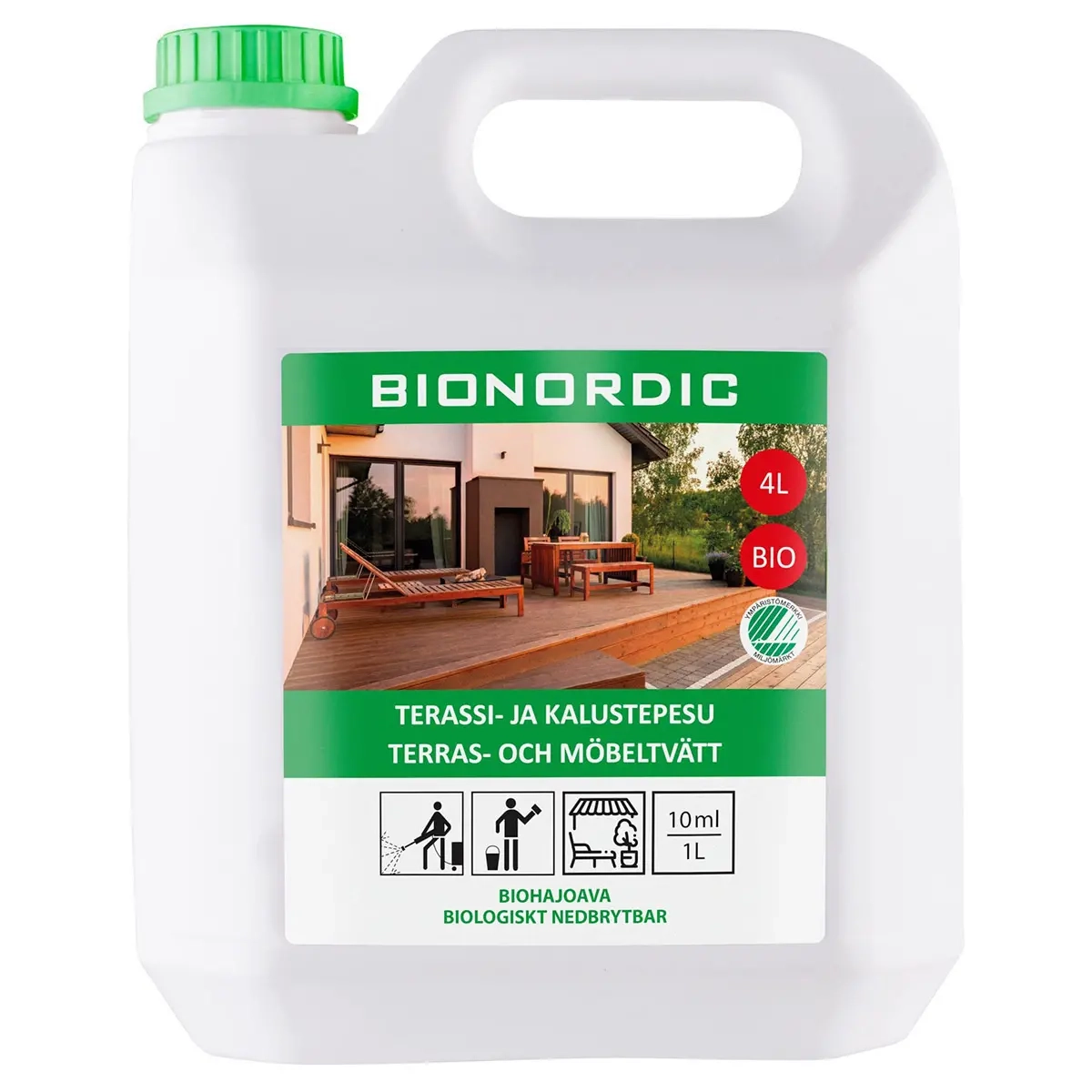 Terrassen- und Möbelreiniger 4L Bionordic - Dachpflegewerkzeuge - 4740020101795 - 0