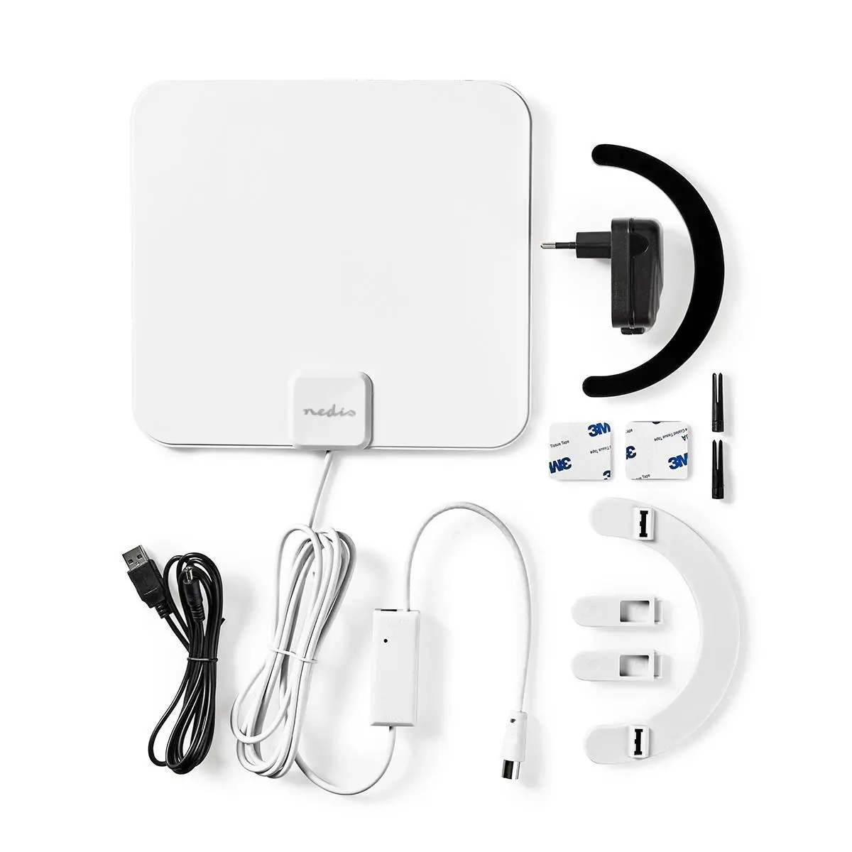 Antenne TV UHF/VHF/FM DVB-T/T2, 30dB - Antennen und Antennenverstärker - 5412810309337 - 3