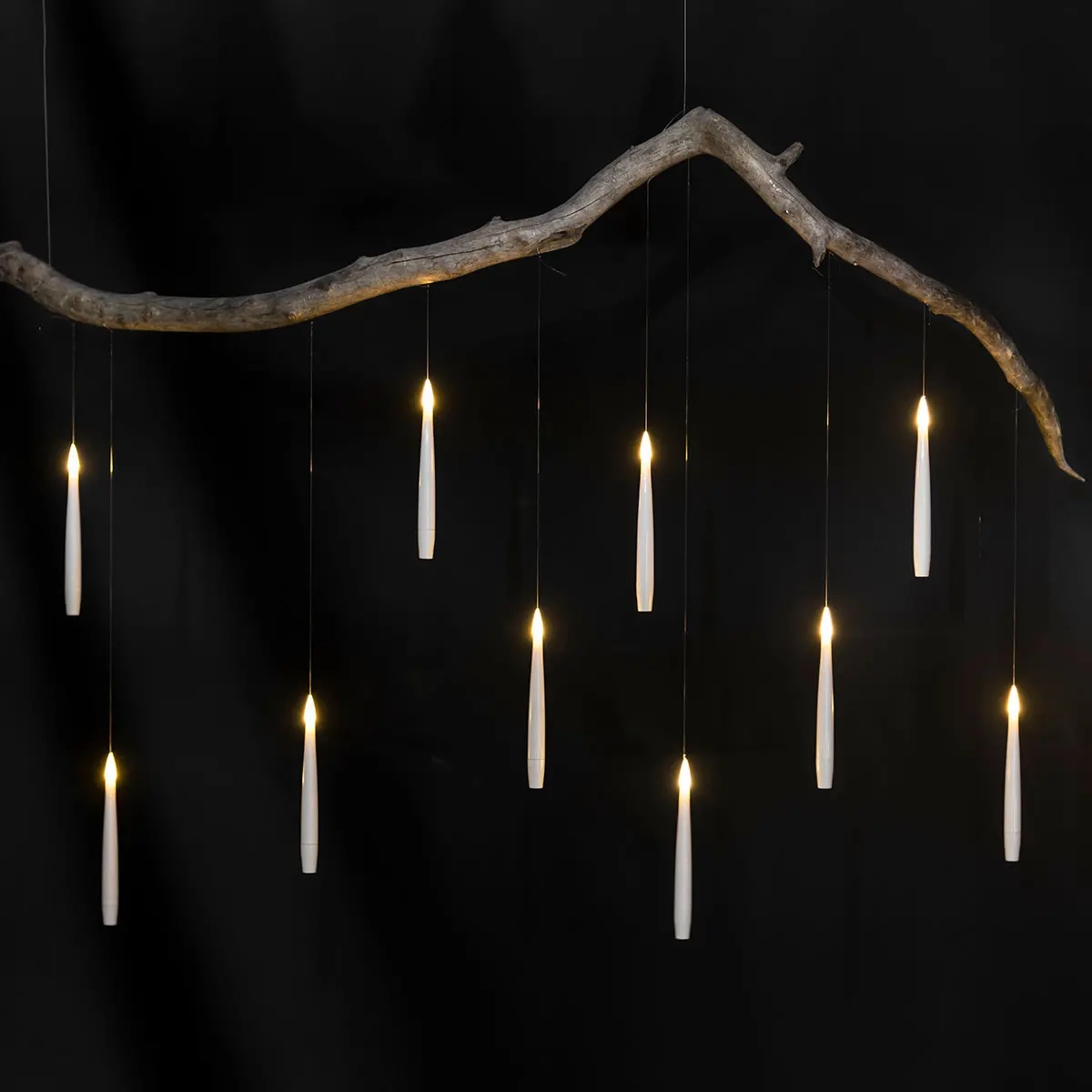 Zauberkerzen 10 Stück mit Fernbedienung - LED-Licht - 6410416072845 - 0