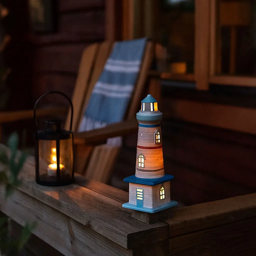 Leuchtturmlaterne Light House 32 cm - Laternen - 6410416453132 - 1