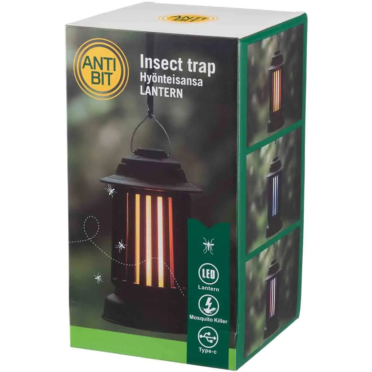 Insektenfalle Laterne wiederaufladbar 26,5 cm - Insektenbekämpfung und Insektenfallen - 6410416548685 - 4