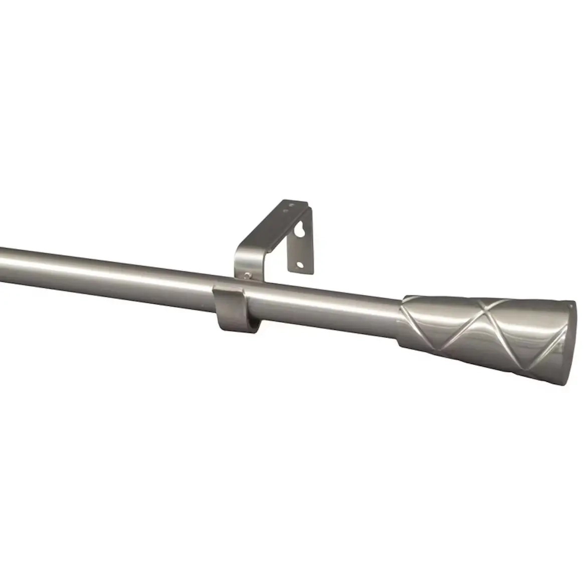 Gardinenstange Ira 16/19 mm 120-210 gebürstet - Gardinenstangen und Gardinenzubehör - 6414675119334 - 1