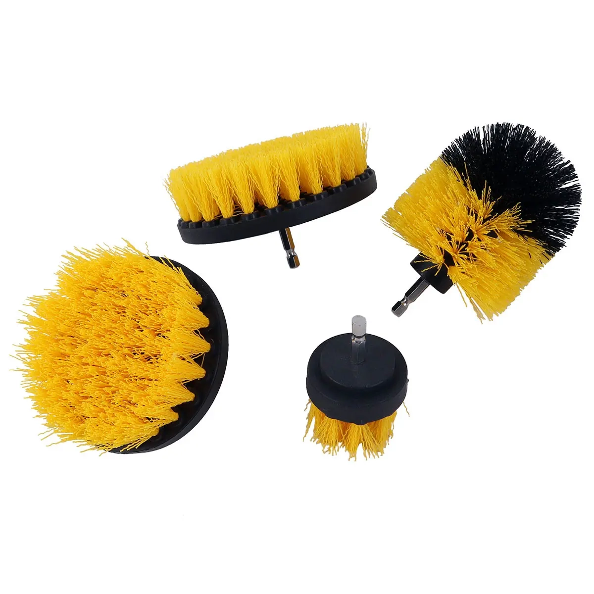 Bohrmaschinenbürsten 4 Stück 4BoxPolish Hochleistungsreinigung - Sonstiges Bohrmaschinenzubehör - 6418536019641 - 0