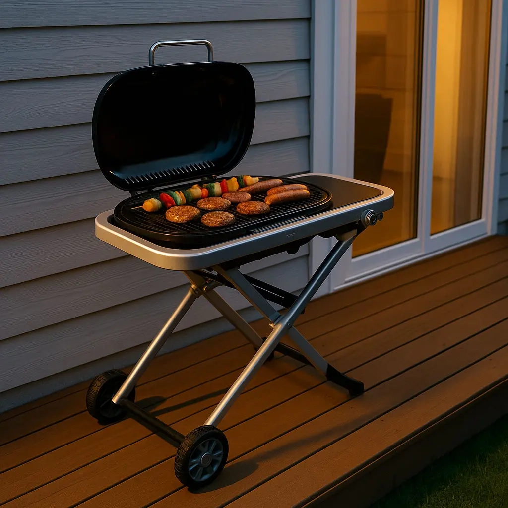 Kompakter klappbarer Gasgrill Easy Cooking -  - 6418536033296 - 1