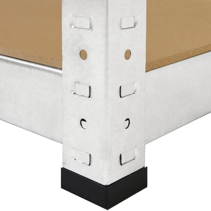 Lagerregal 5-stufig 200 kg 180 cm - Aufbewahrungsregale - 6438168112206 - 4