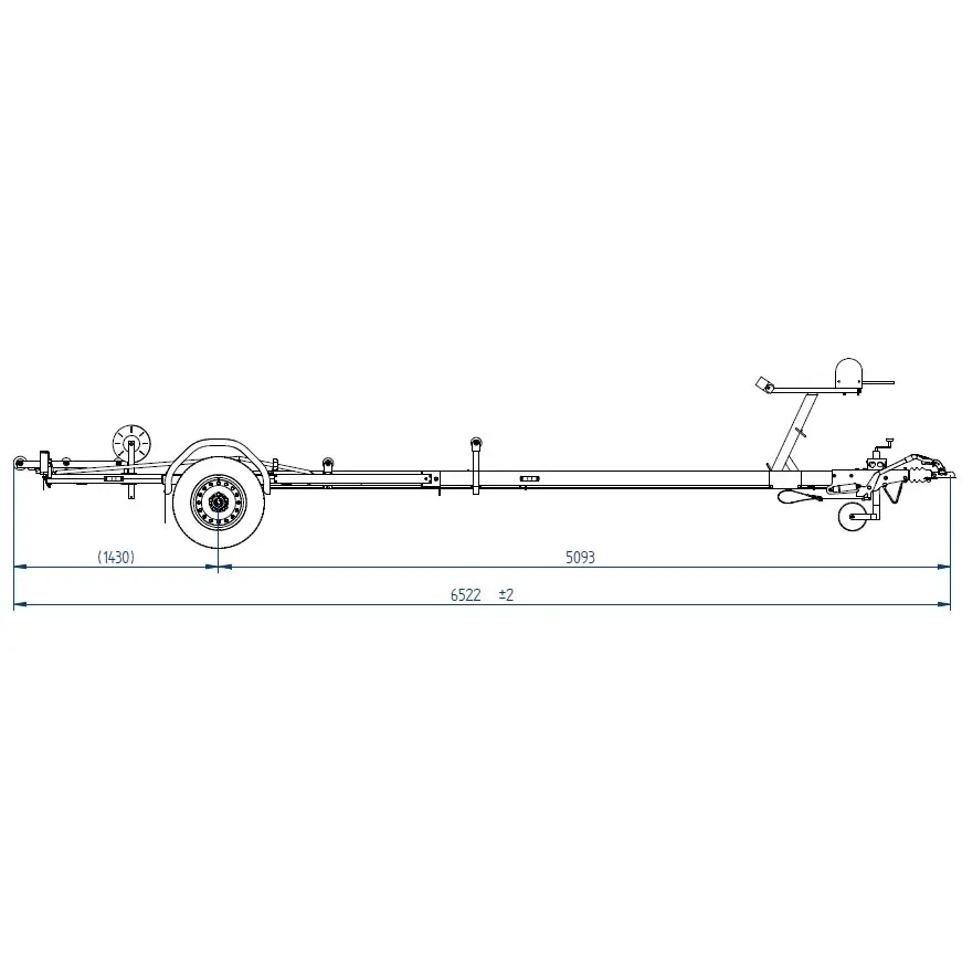 Bootsanhänger Karhu Lagoon L - Bootsanhänger und Jettrailer - 6438471021615 - 7