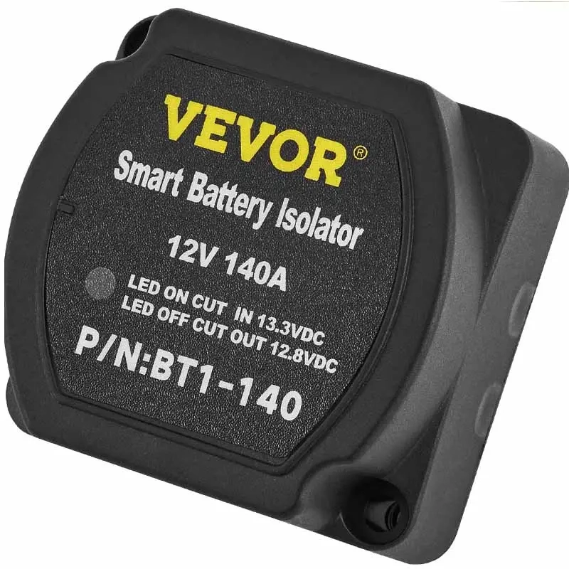 Trennrelais 12V 140A Relaissatz Vevor - Auto-Relais - 6438471345148 - 1