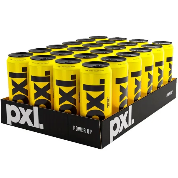 PXL Energy Speed Run Energy 24 x 500ml - Energydrinks - 7350162600017 - 0