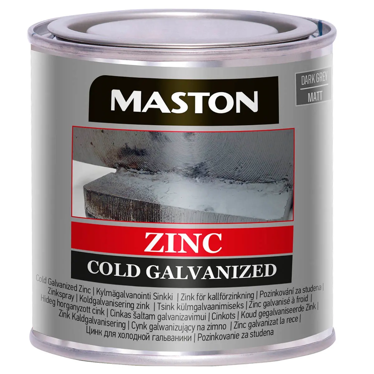 Zink-Kaltgalvanisierung 250 ml zum Aufstreichen - Farben und Sprühfarben - 6412490040215 - 0