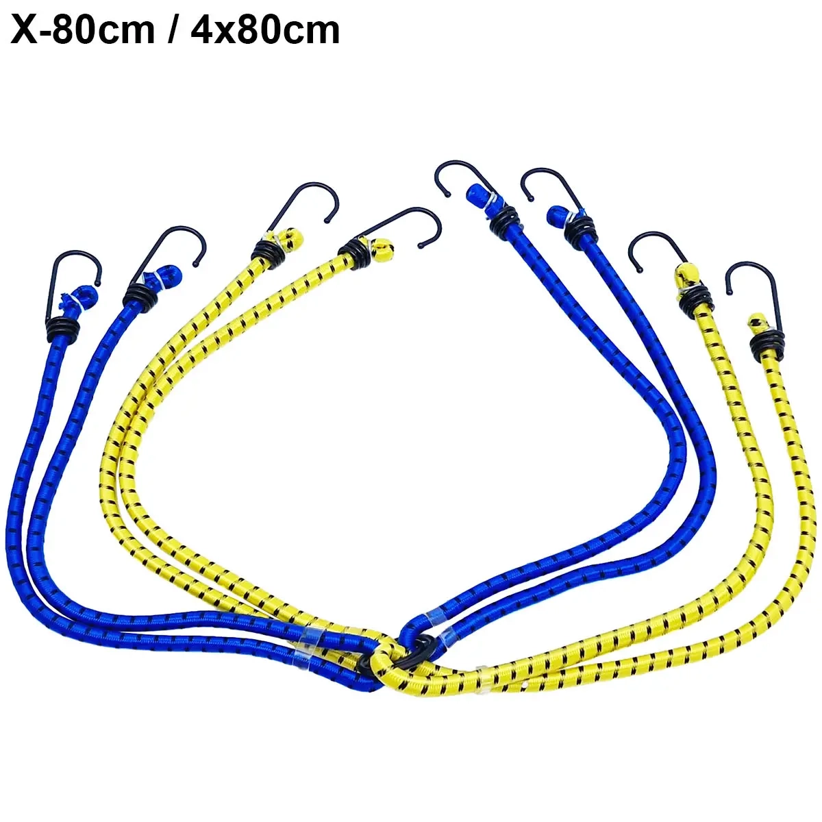 Tintenfisch X-Rope 8mm 80cm 4 Stück - Gummiseil - 6430013064821 - 0