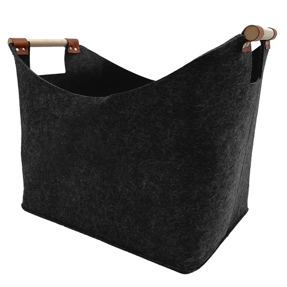 Holztasche 57L 45cm Filz - Holzkörbe und Ofenzubehör - 6438168115580 - 1