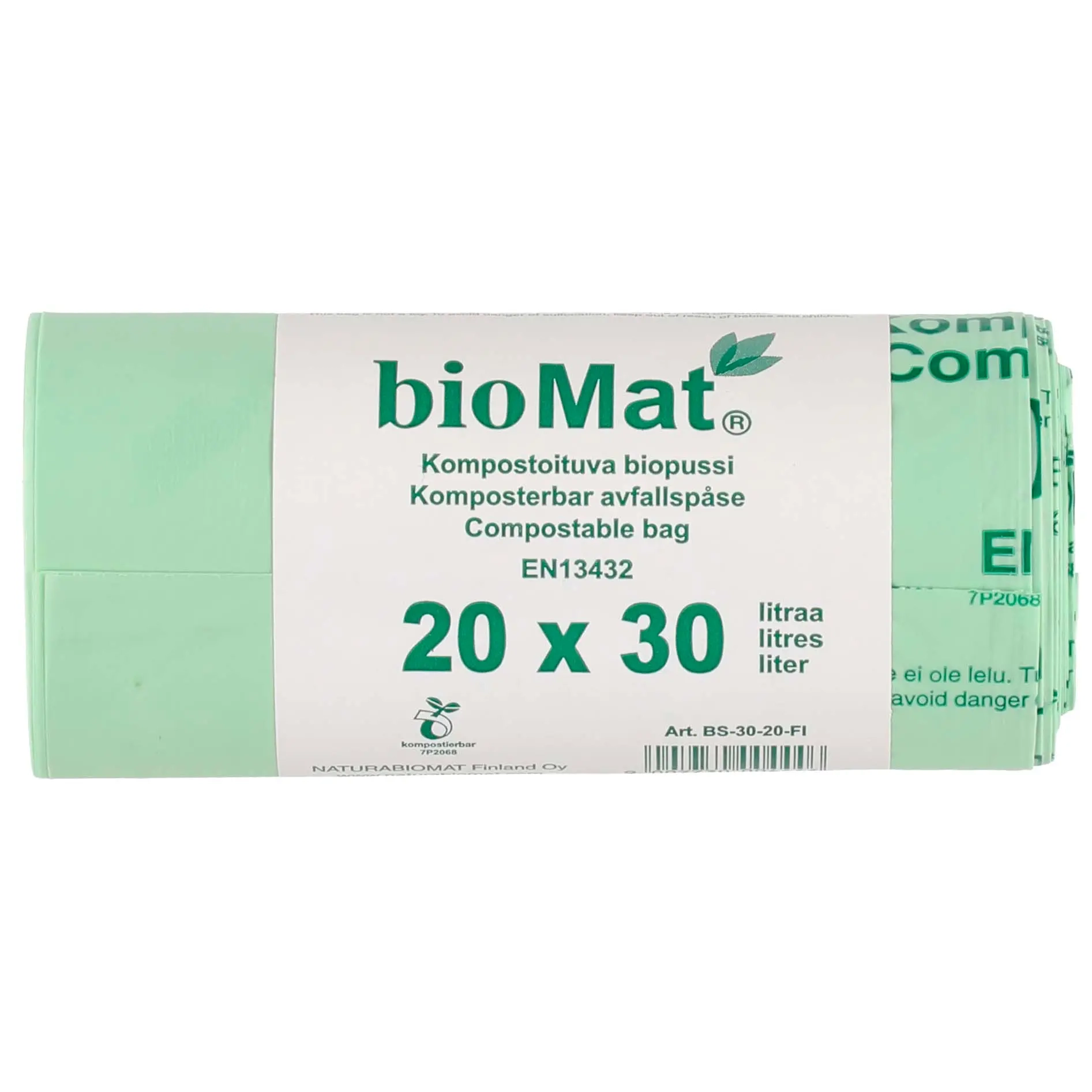 Biomat Bio-Müllbeutel 30L 20 Stück - Müllsäcke und Müllbeutel - 9007730004446 - 0