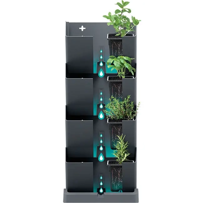 Kräuterturm 8-teilig 47,5 cm Mini Cascade - Gewächshäuser und Pflanzkästen - 5905197289885 - 4