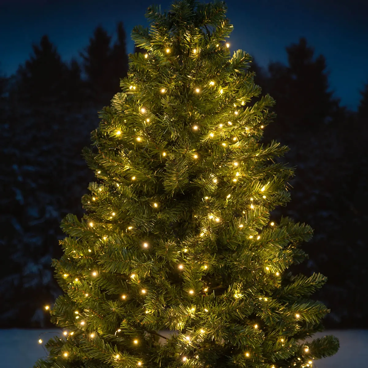 Lichterkappe 400 LED Warmweiß Display - Weihnachtsbaumbeleuchtung - 6410416115474 - 0