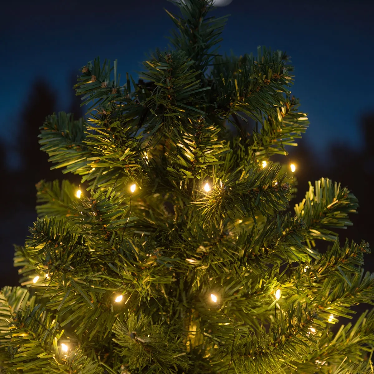 Lichterkappe 400 LED Warmweiß Display - Weihnachtsbaumbeleuchtung - 6410416115474 - 1