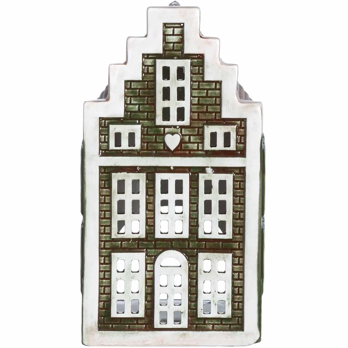 Hauslaterne Amsterdam grün 16 cm - Hauslaternen - 6410416581583 - 2