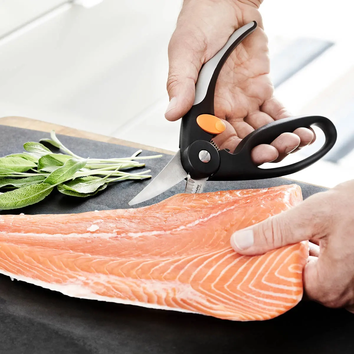 Fiskars Fischschere FF 22 cm - Zubehör für die Fischverarbeitung - 6411501991270 - 0