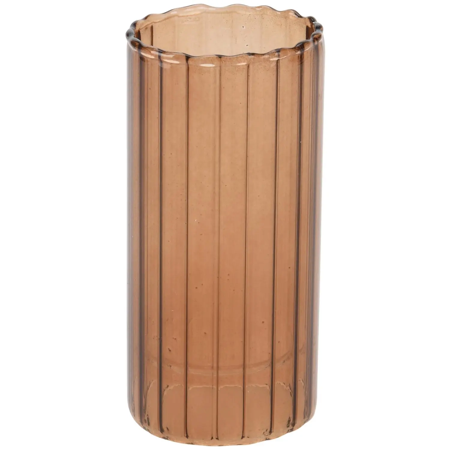 Teelichthalter Juliet gestreiftes Glas 10cm sortiert - Kerzenhalter und Teelichthalter - 8720573652261 - 1