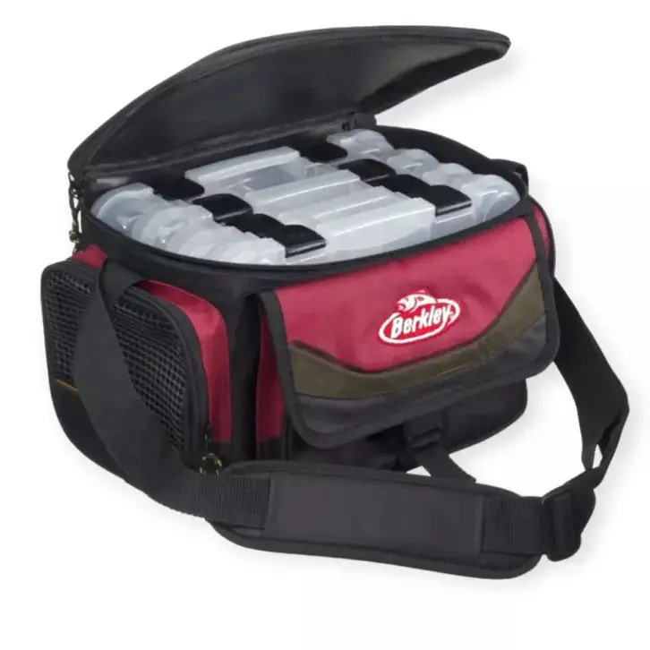 Ködertasche Größe M und 4 Köderdosen - Köderboxen und Angelkoffer - 028632676011 - 1