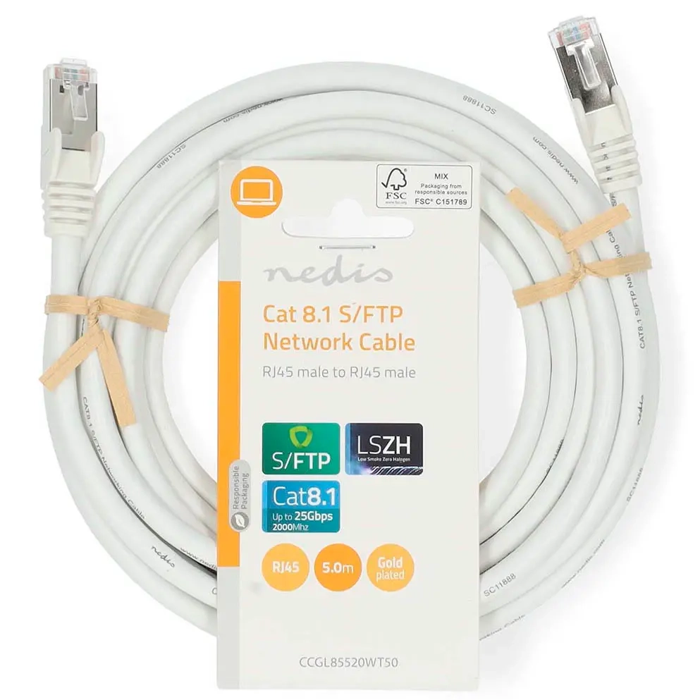 Netzwerkkabel 5m Cat 8.1 40Gbps 2GHz - Computernetzwerkkabel - 5412810424528 - 2