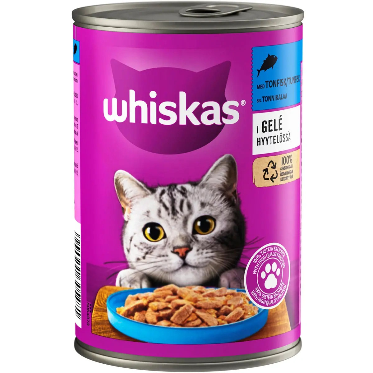 Whiskas Thunfisch in Gelee 400g - Nassfutter Katze - 5900951305481 - 0