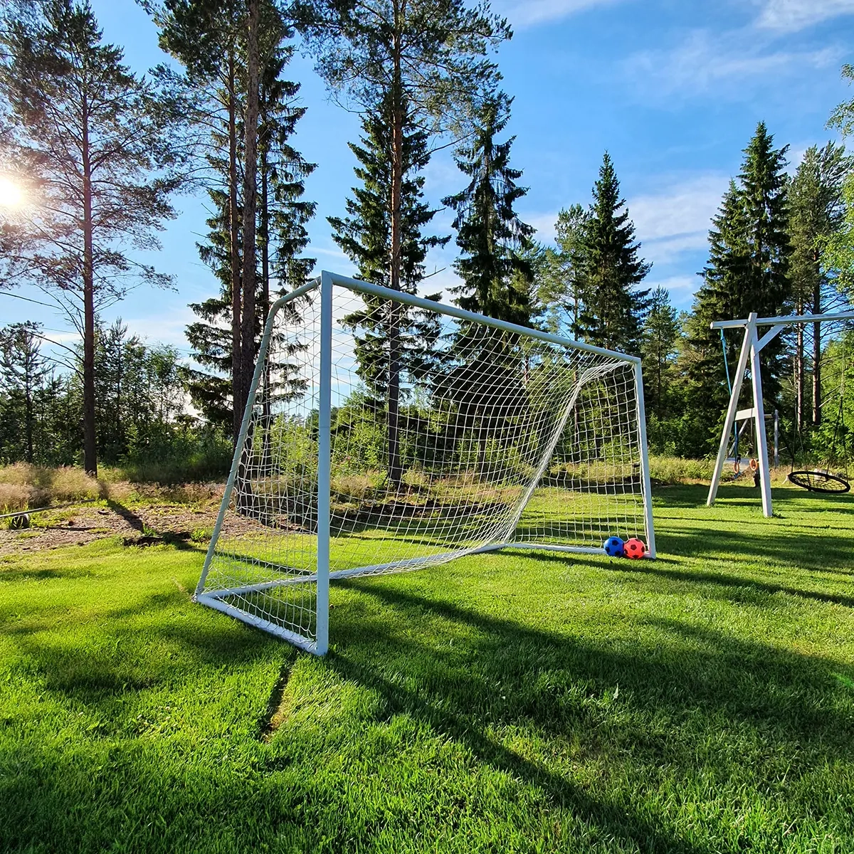 Fußballtor 366x198x152 cm - Tore, Tornetze und Hintergrundnetze - 6410412092601 - 2
