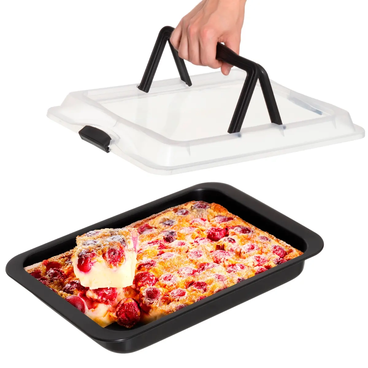 Backform Bake & Carry - Rührschüsseln und Backformen - 6410413214026 - 1