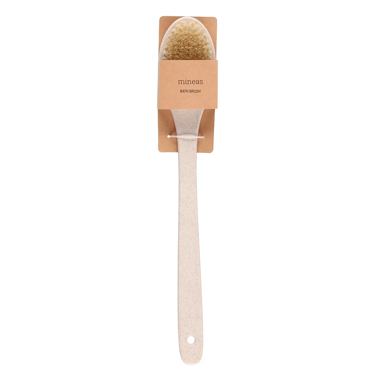 Köpborste beige lång 43cm - Svampar och borstar - 6410416437675 - 1