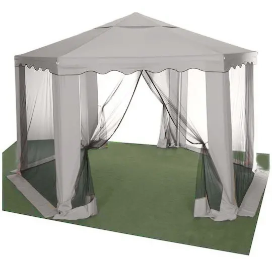 Pavillon Madrid 6-eck 2x2x2m - Pavillons und Pergolen - 6438168065298 - 1