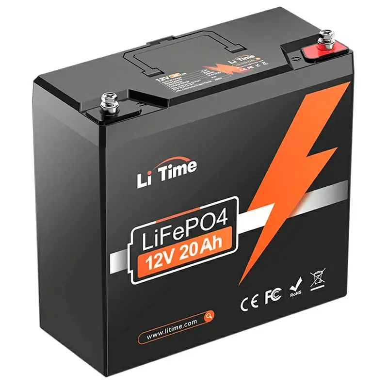 Batteri LifePo4 20Ah 12v ---Wh LiTime -  - 6438471345360 - 0