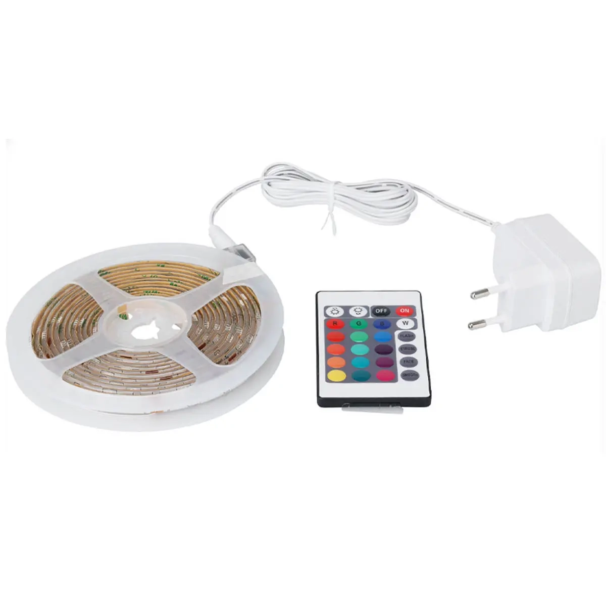 LED-Streifen RGB 3m 90 LEDs Farbmix - LED-Streifen und LED-Leisten - 8721037424127 - 2