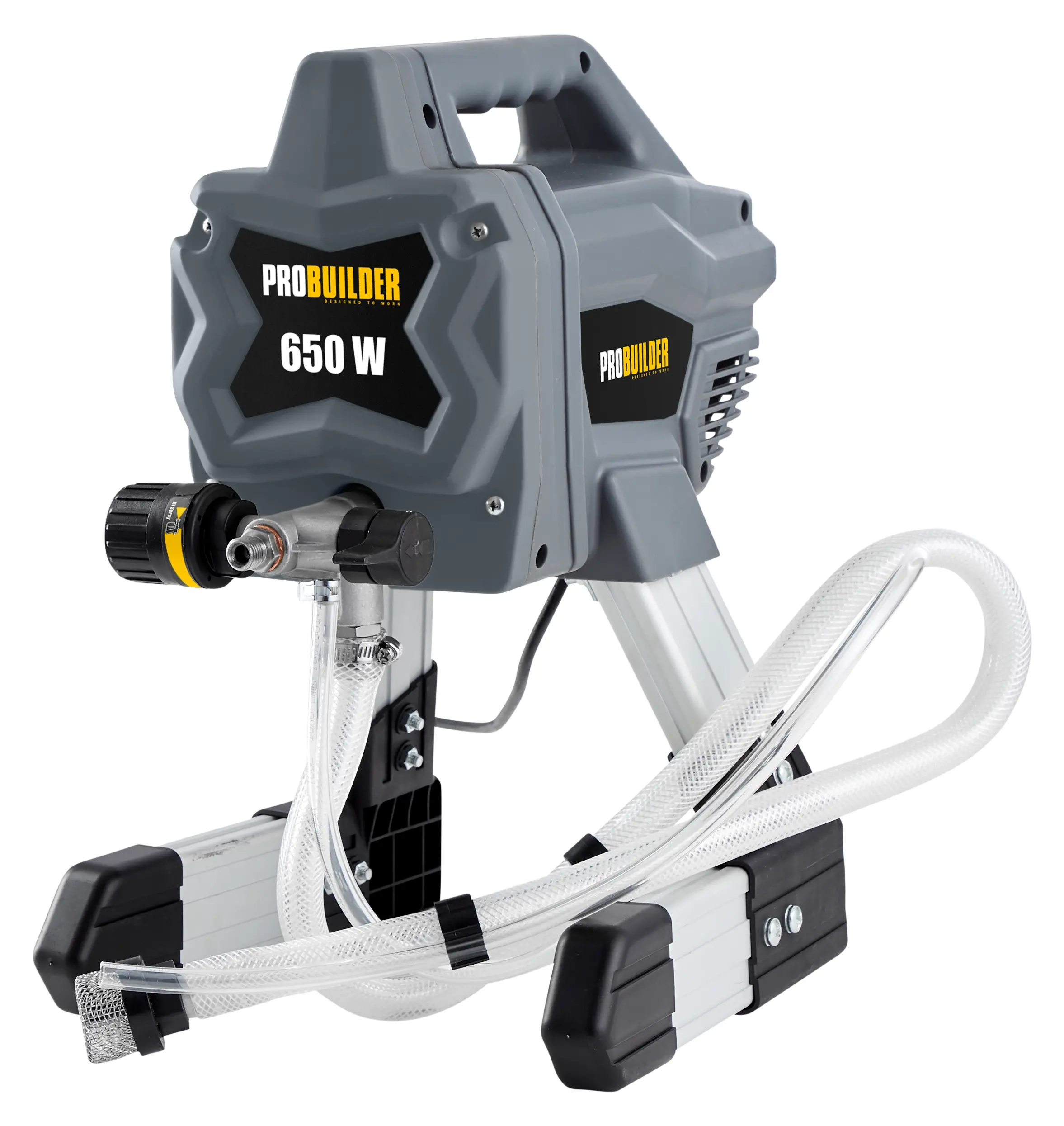 Hochdruck-Farbsprühsystem 650W 1,4L/min - Hochdruck-Farbspritzgeräte und Zubehör - 5709386436490 - 0