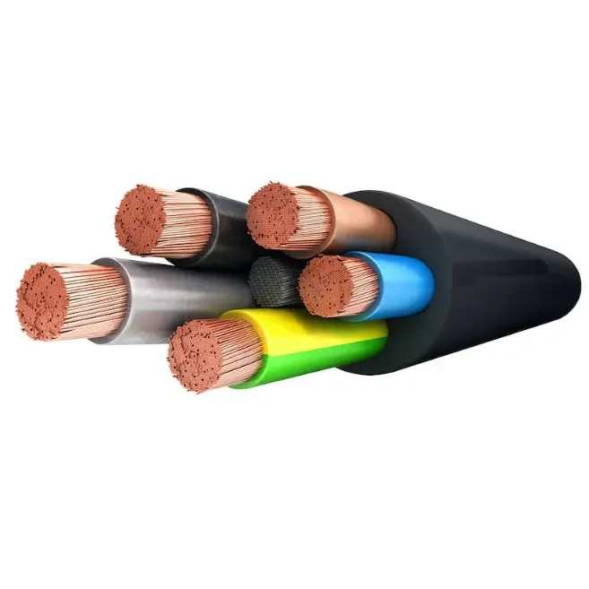 Gummikabel 5 x 2,5 VSKB 1m Meterware - MMJ-, Erdungs- und Gummikabel - 5900424436872 - 0
