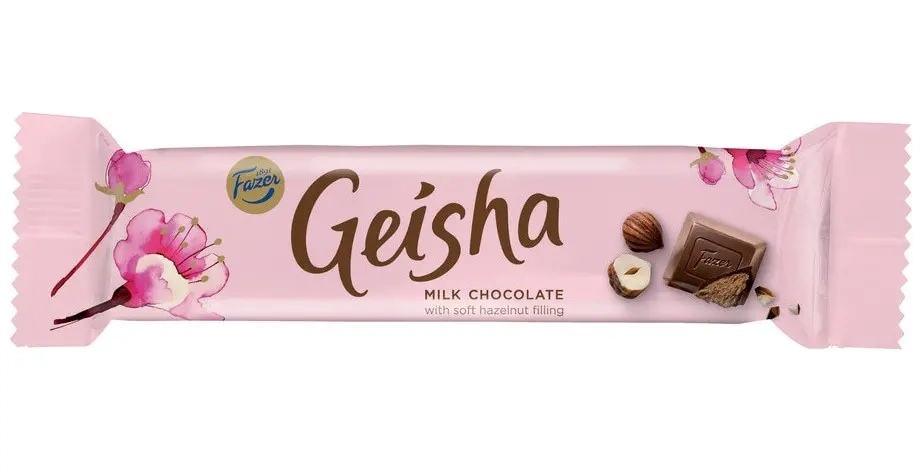Fazer Geisha Schokoriegel 37g - Süßigkeitenriegel - 6411401019029 - 0