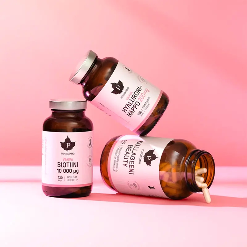 Puhdistamo Starkes Hyaluronsäure 60 Kapseln - Vitamine und Pulver - 6430028420360 - 2